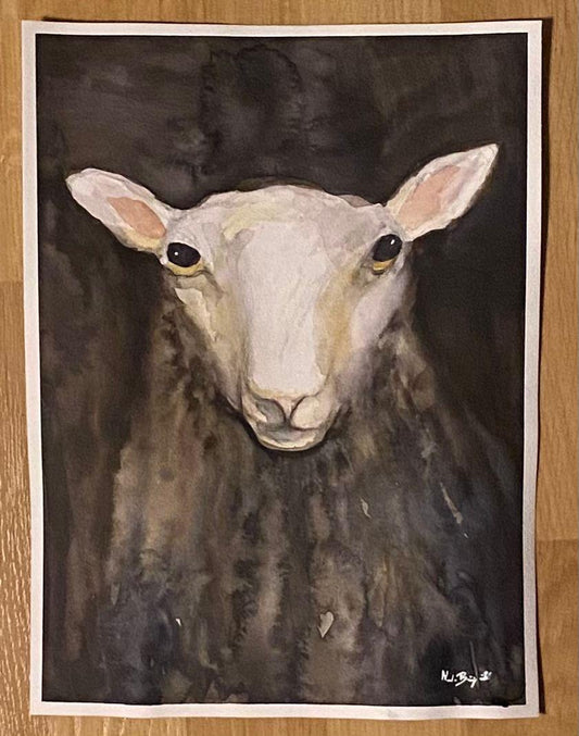 Skymningsfår by "ArtByNoahB"