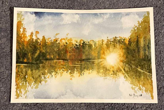 “Reflections of Fall” by ArtByNoahB